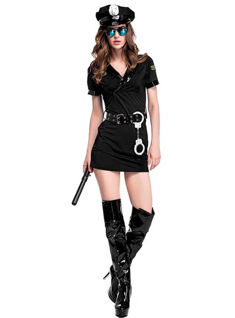 women cop costumes|Womens Police Halloween Costumes